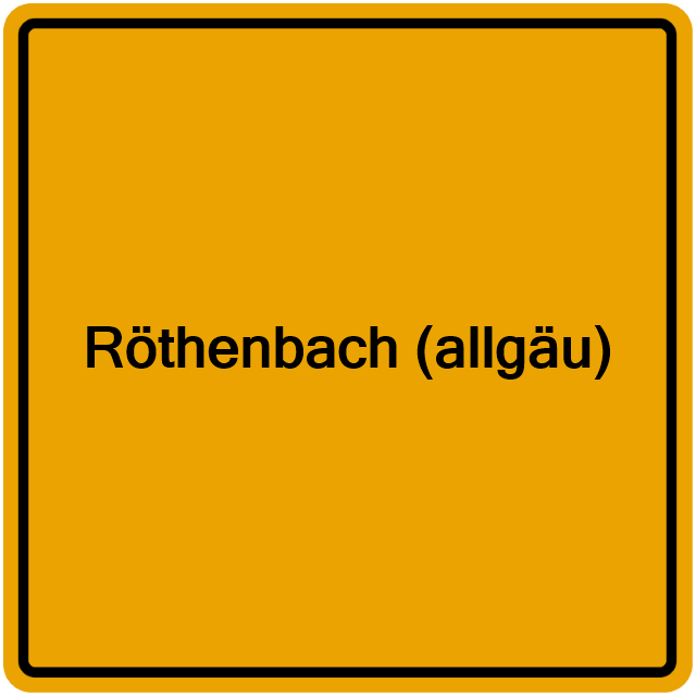 Einwohnermeldeamt24 Röthenbach (allgäu)